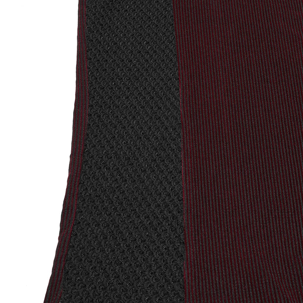 Red Static Sheer Mesh Vest detail view