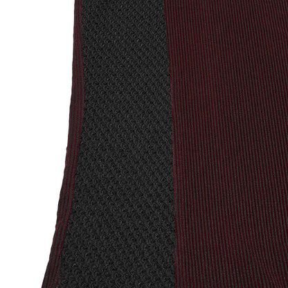 Red Static Sheer Mesh Vest detail view