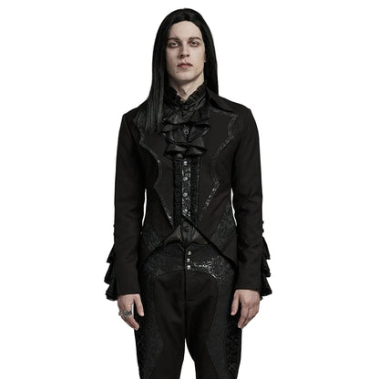 Nocturne Bat-Collar Tailcoat front view