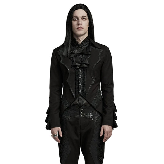 Nocturne Bat-Collar Tailcoat front view