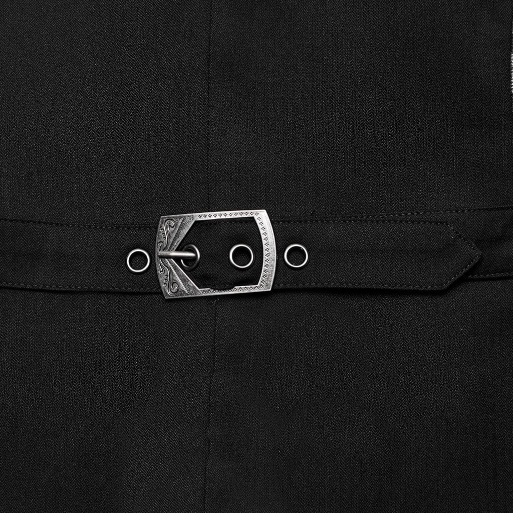 Nocturne Bat-Collar Tailcoat detail view