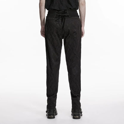 Cathedral Spine High-Waist Pants
