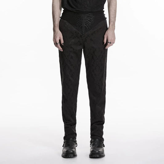 Cathedral Spine High-Waist Pants