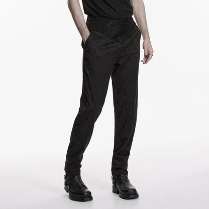 Cathedral Spine High-Waist Pants