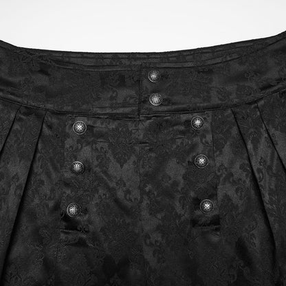 Mourning Court Jacquard Trousers