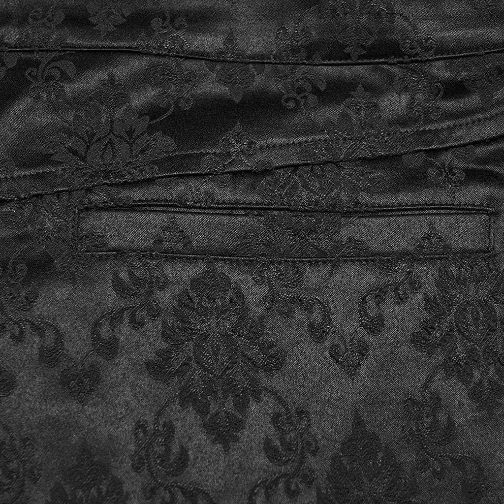 Mourning Court Jacquard Trousers
