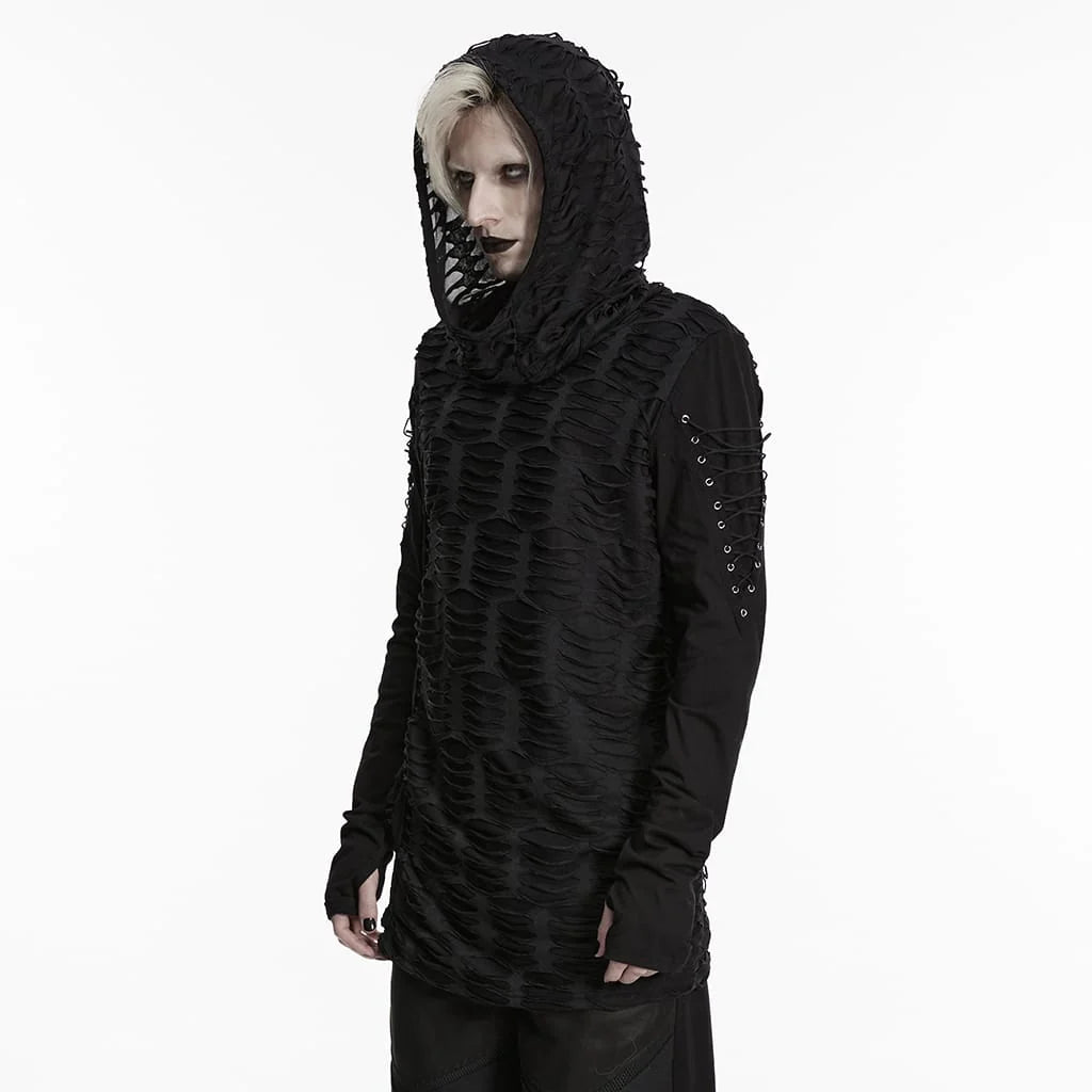 Voidshred Ripped Hooded Top