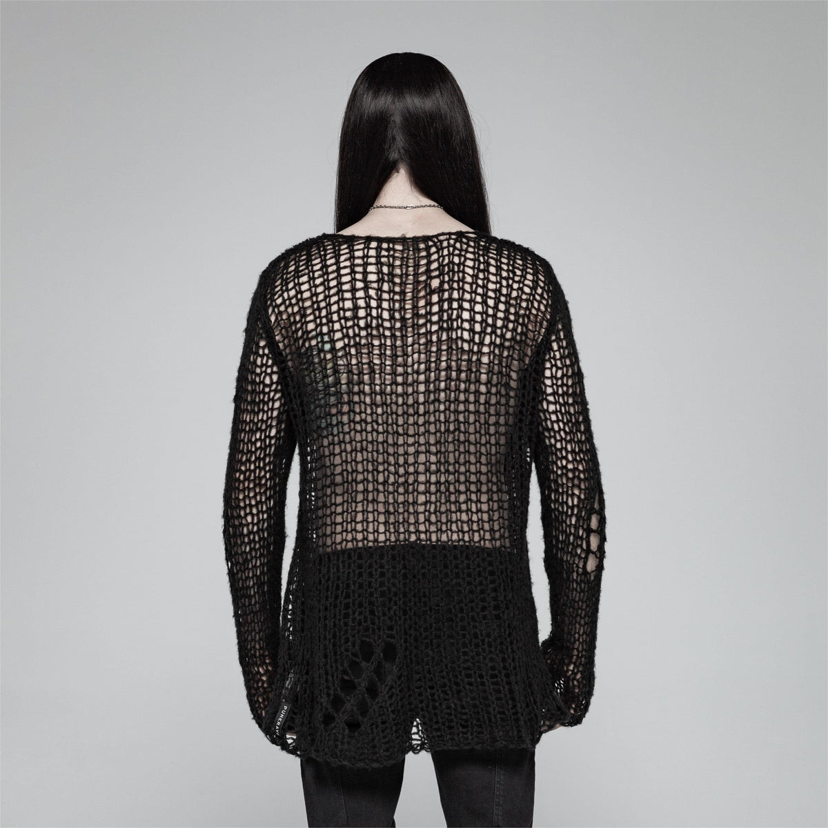 Beautiful Decay Ripped Knit Top