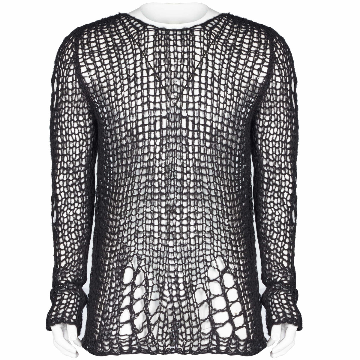 Beautiful Decay Ripped Knit Top
