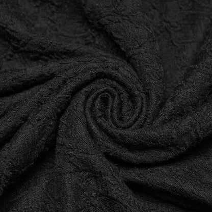Mourning Choir Ruched Lace Top