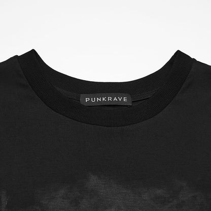 Riot Protocol Asymmetric Strap Shirt detail view