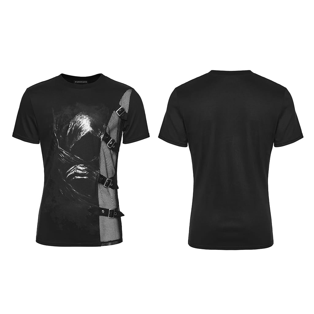 Riot Protocol Asymmetric Strap Shirt detail view