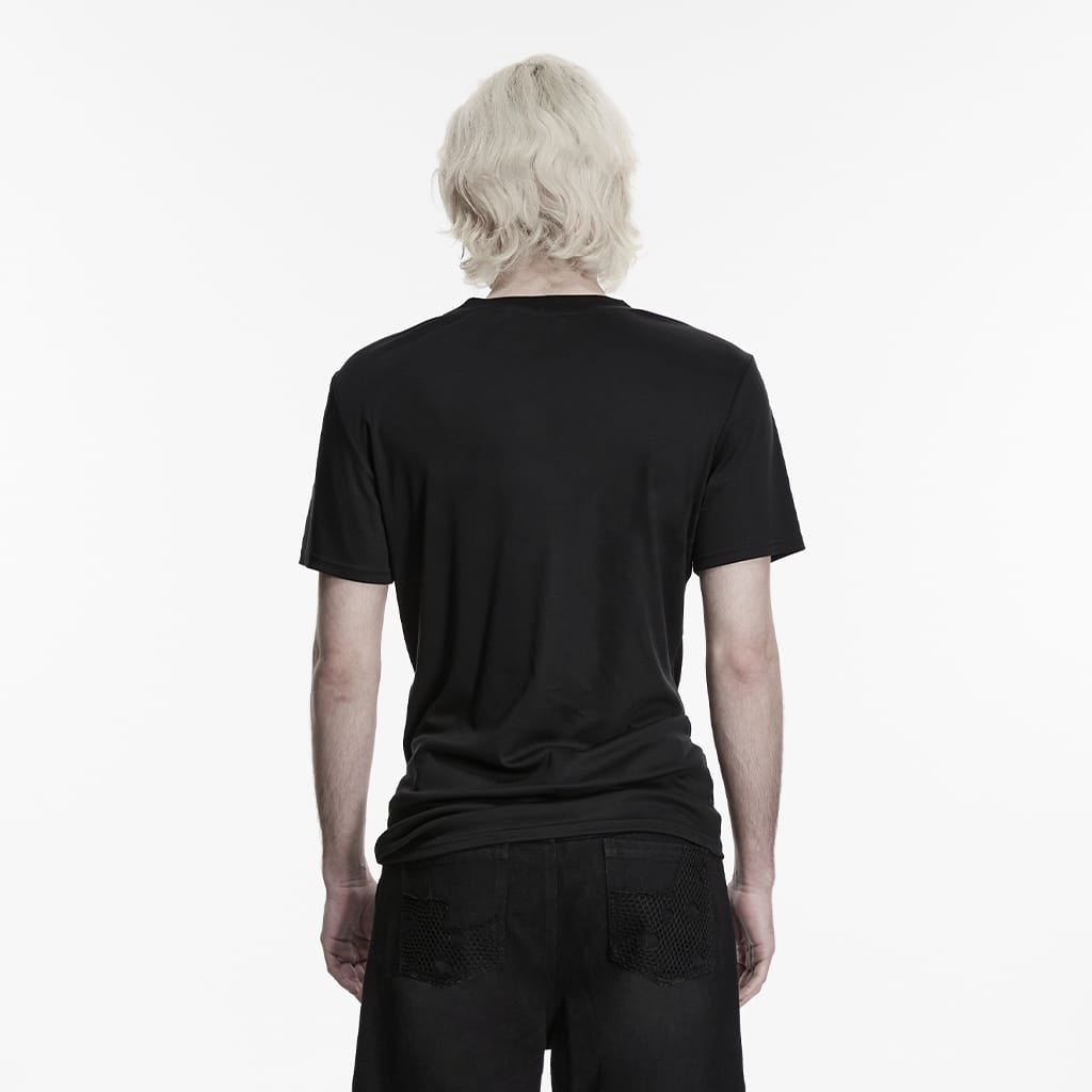 Riot Protocol Asymmetric Strap Shirt detail view