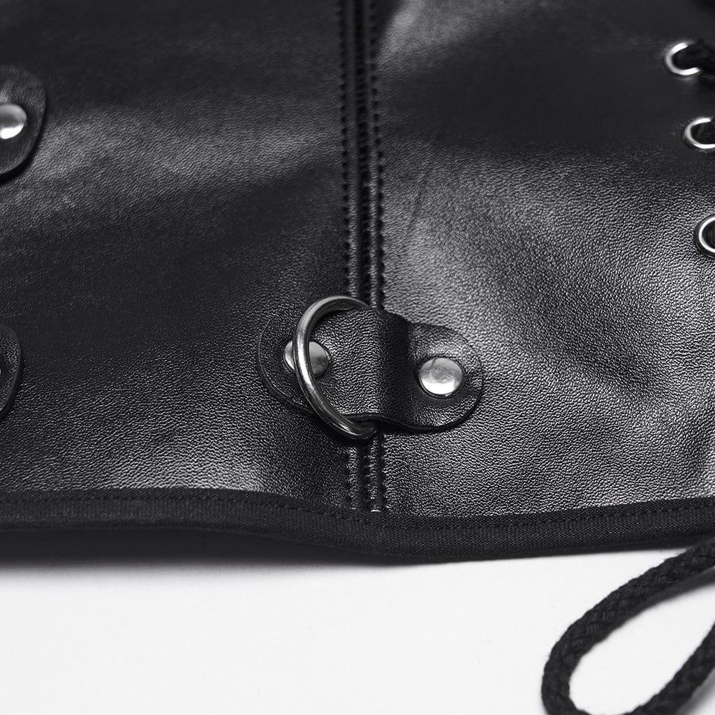 Iron-Laced Buckle Waist Cincher - image 7