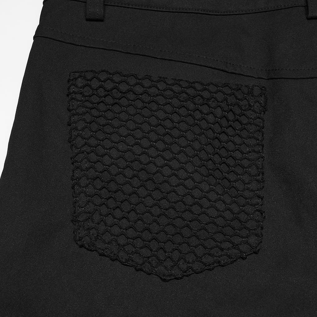 Blackout Buckle Mesh Pants