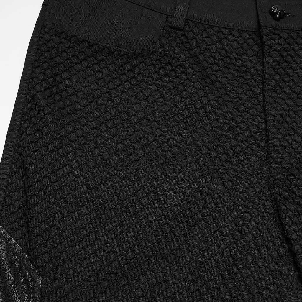 Blackout Buckle Mesh Pants