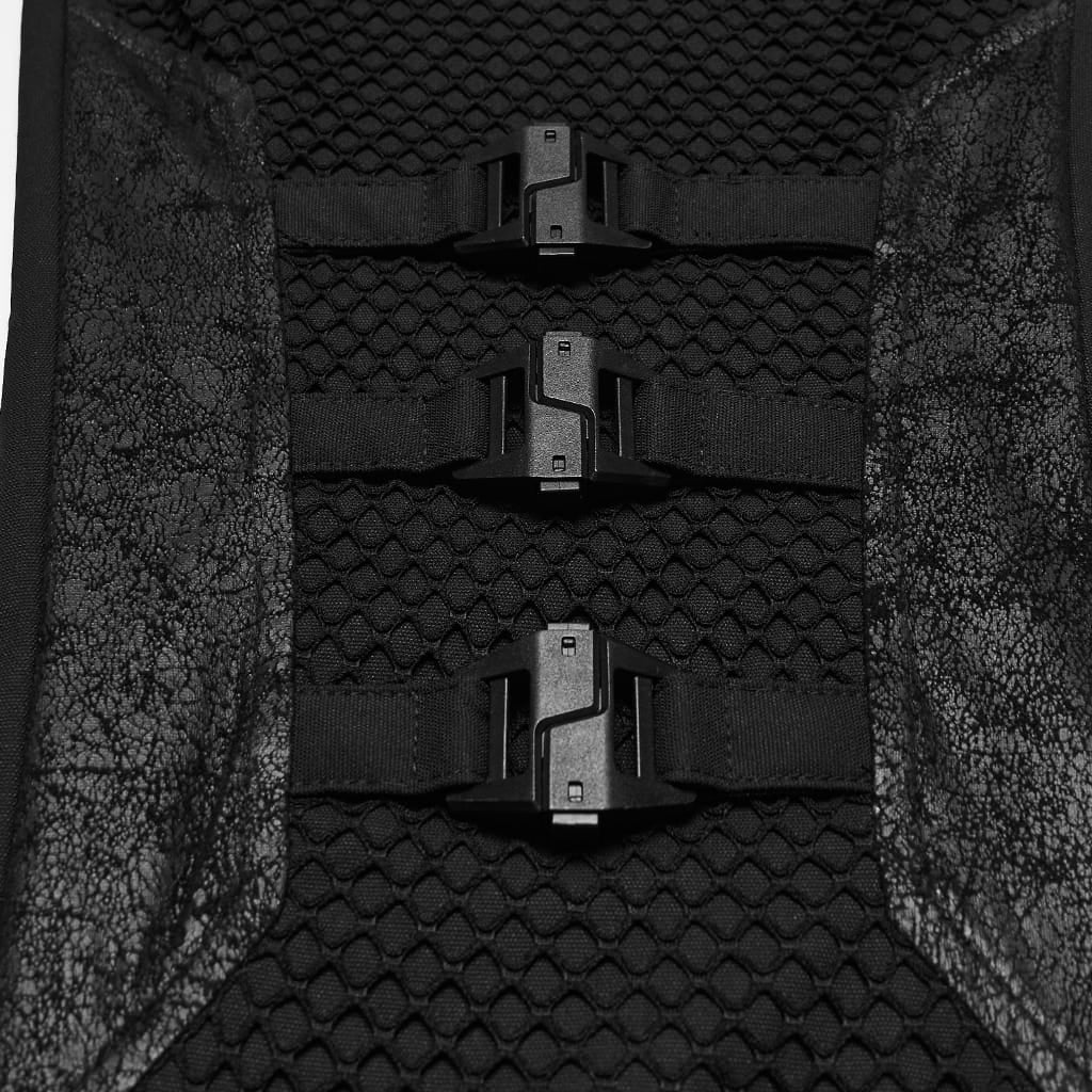 Blackout Buckle Mesh Pants