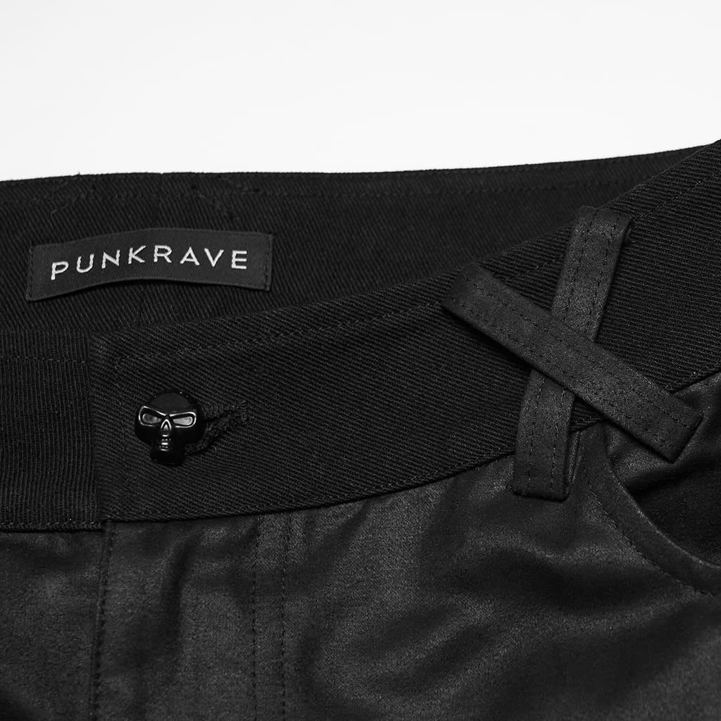 Blacksite Strappy Wide-Leg Pants
