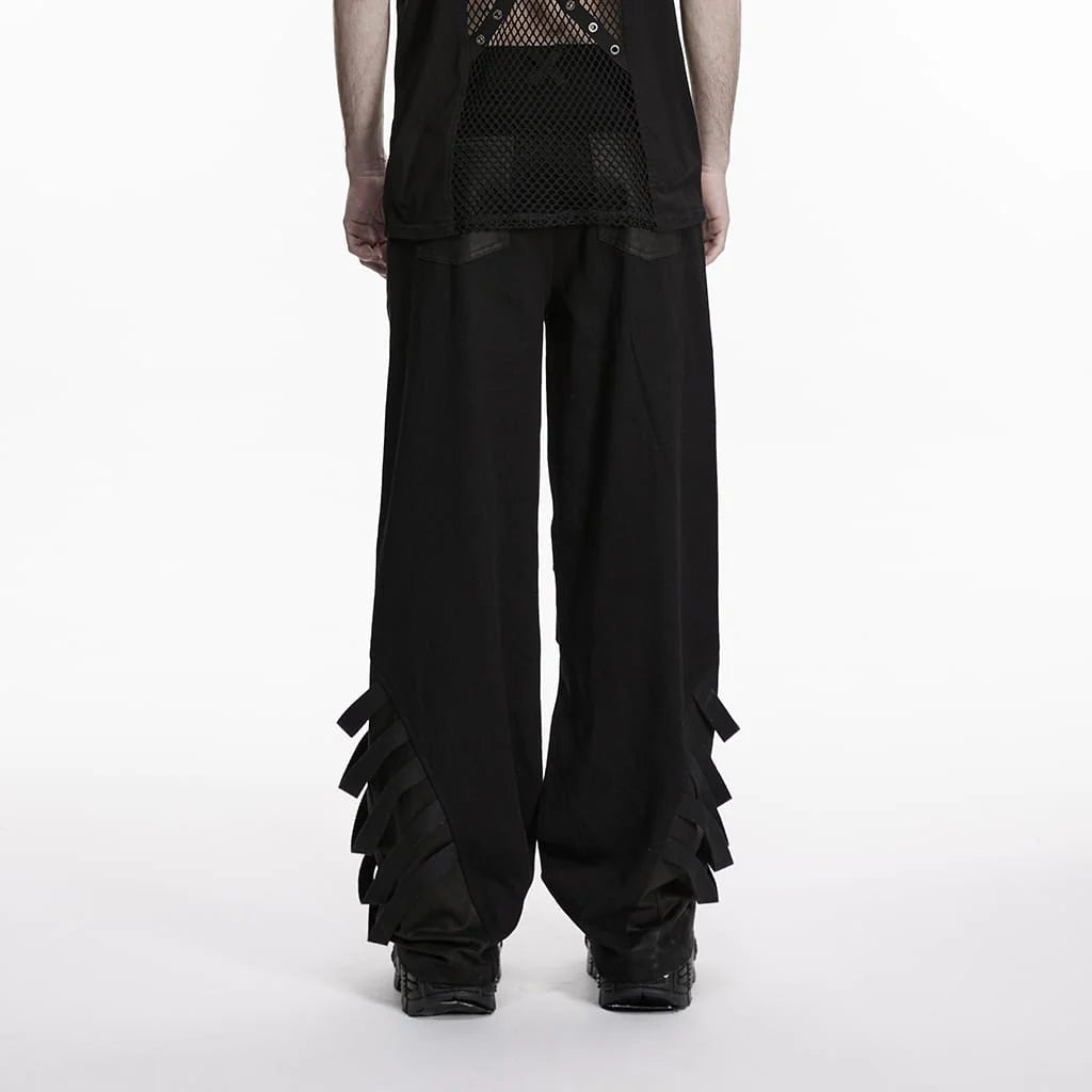 Blacksite Strappy Wide-Leg Pants