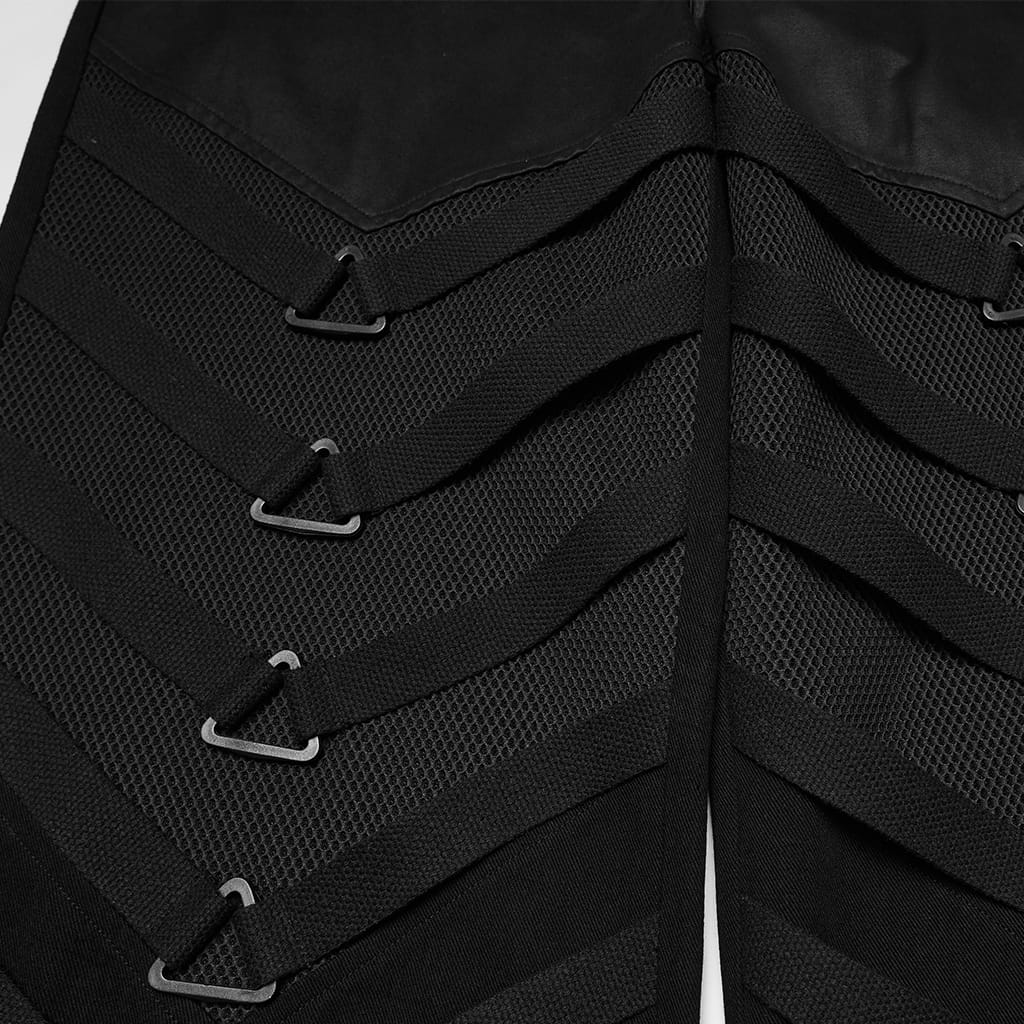 Blacksite Strappy Wide-Leg Pants