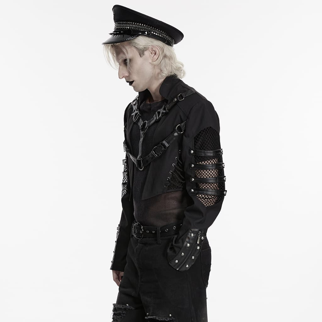 Riot Architecture Lace-Up Mesh Jacket