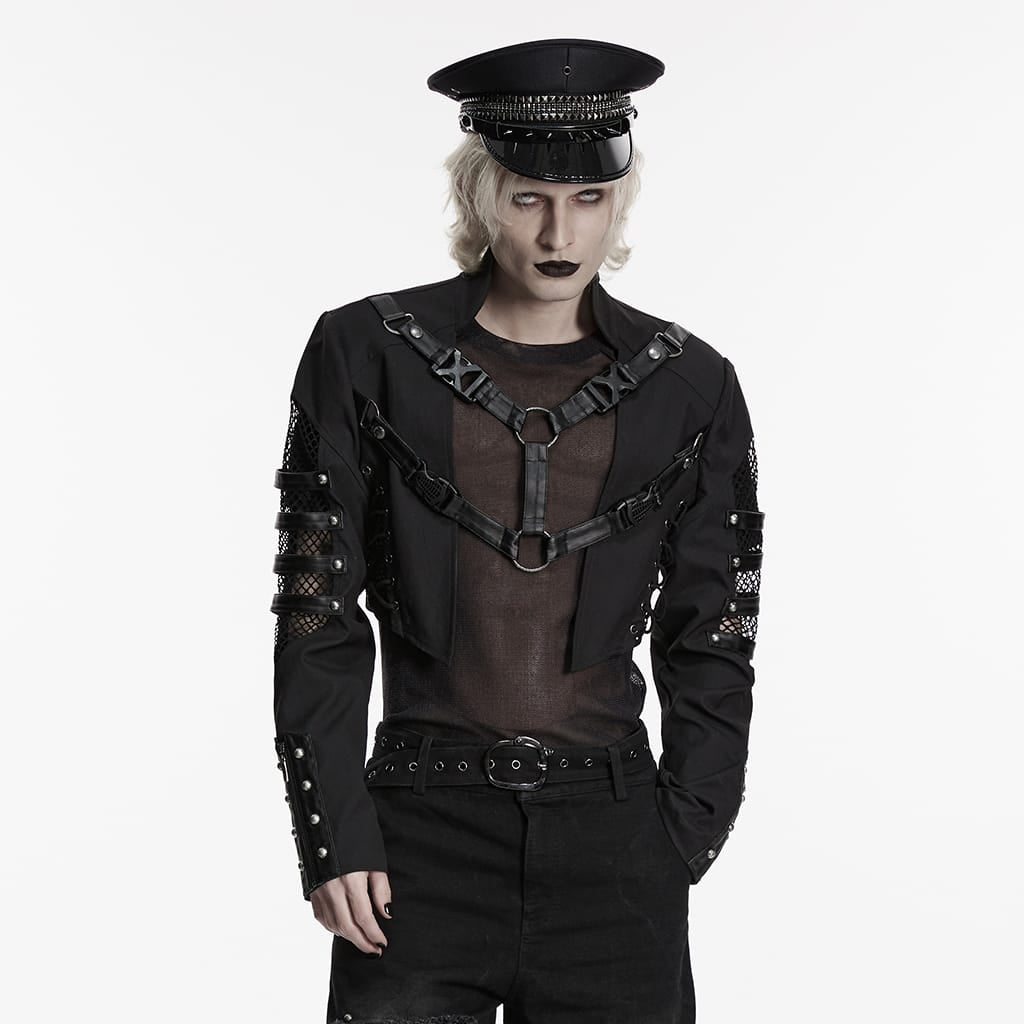 Riot Architecture Lace-Up Mesh Jacket