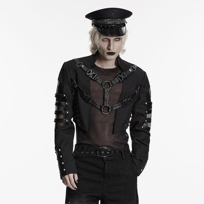 Riot Architecture Lace-Up Mesh Jacket