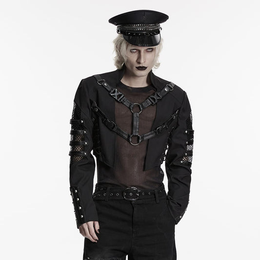 Riot Architecture Lace-Up Mesh Jacket