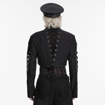 Riot Architecture Lace-Up Mesh Jacket