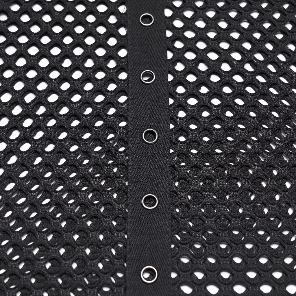 Wasteland Signal Ripped Mesh Tank