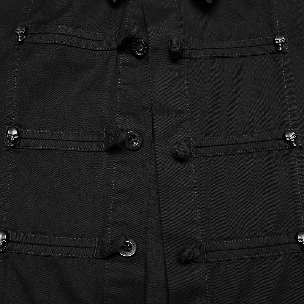 Bone Ritual Skull-Frog Shirt detail view