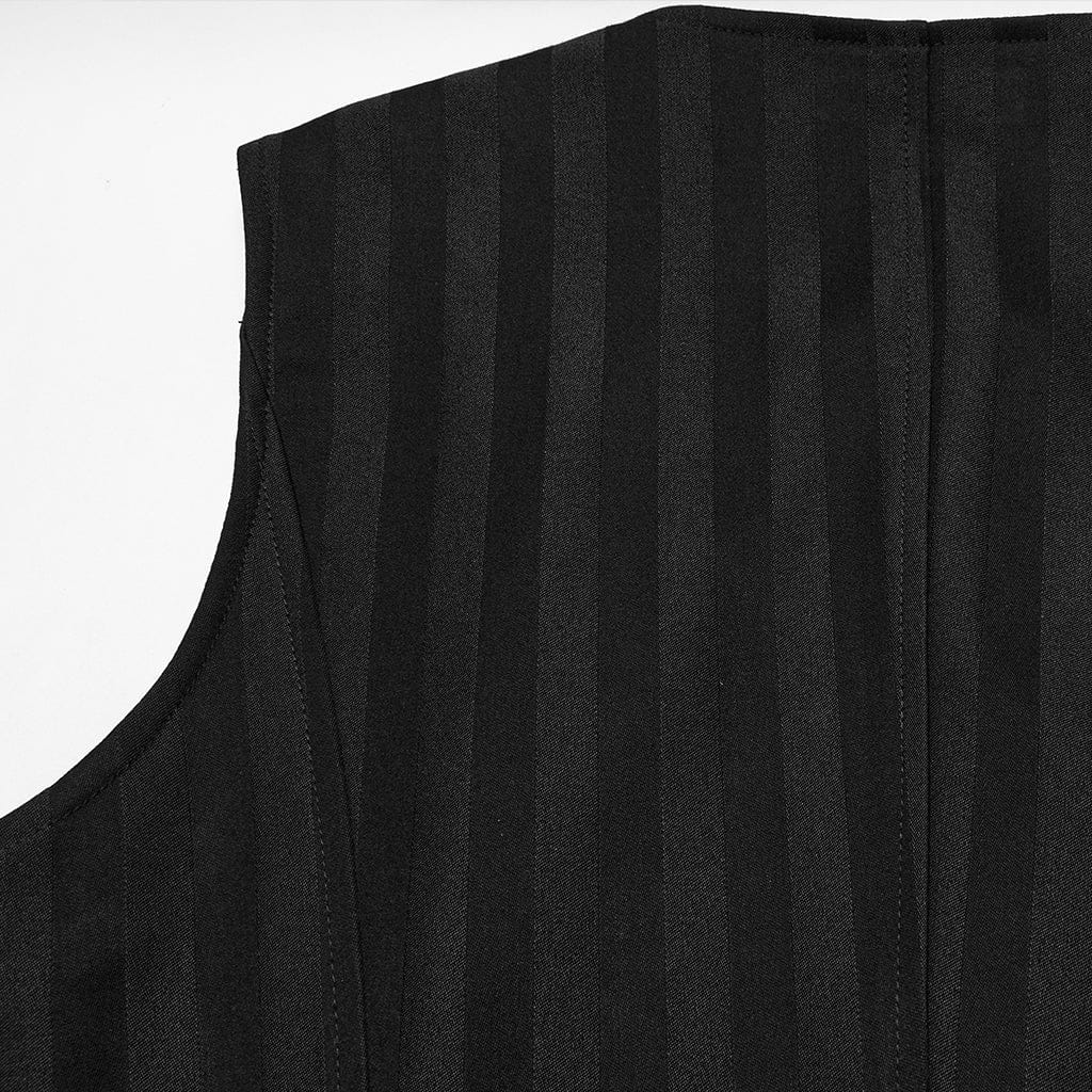 Clockwork Gentleman Striped Waistcoat