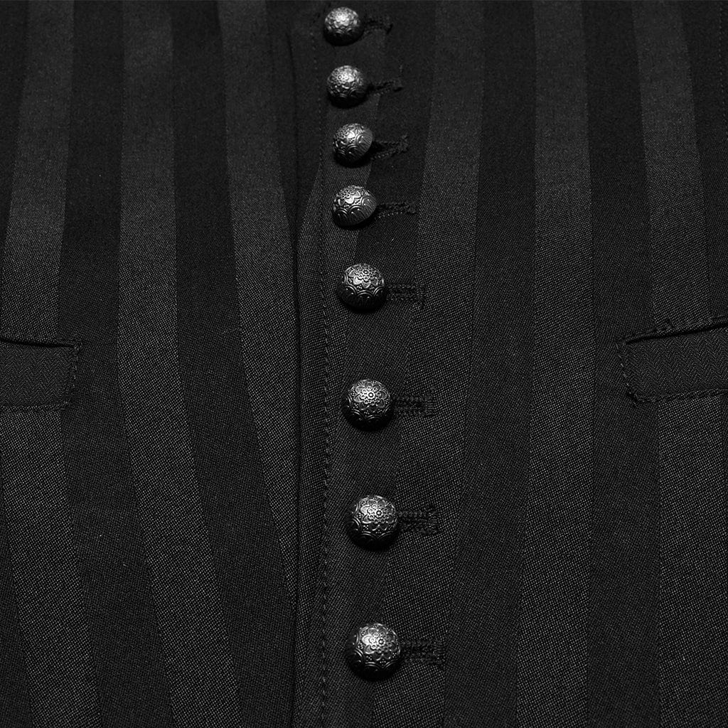 Clockwork Gentleman Striped Waistcoat