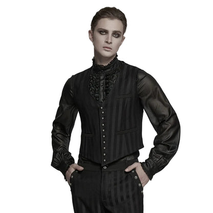 Clockwork Gentleman Striped Waistcoat