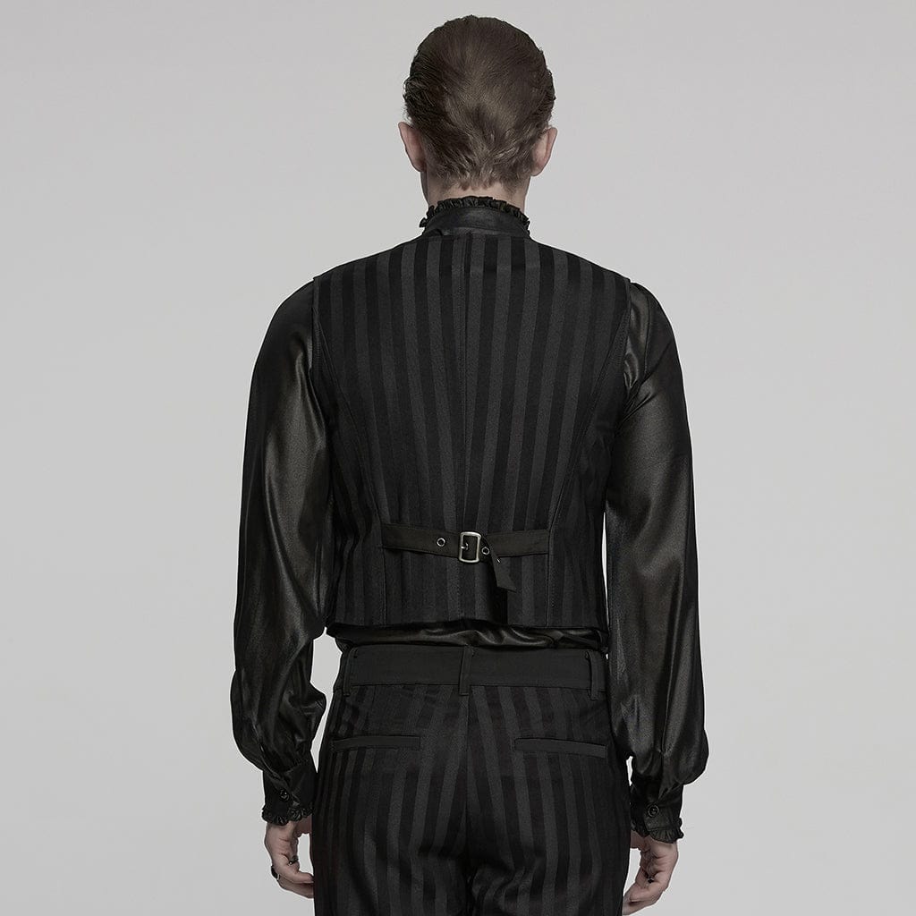 Clockwork Gentleman Striped Waistcoat