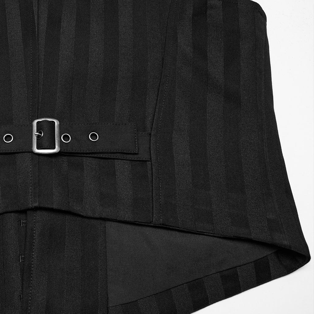 Clockwork Gentleman Striped Waistcoat