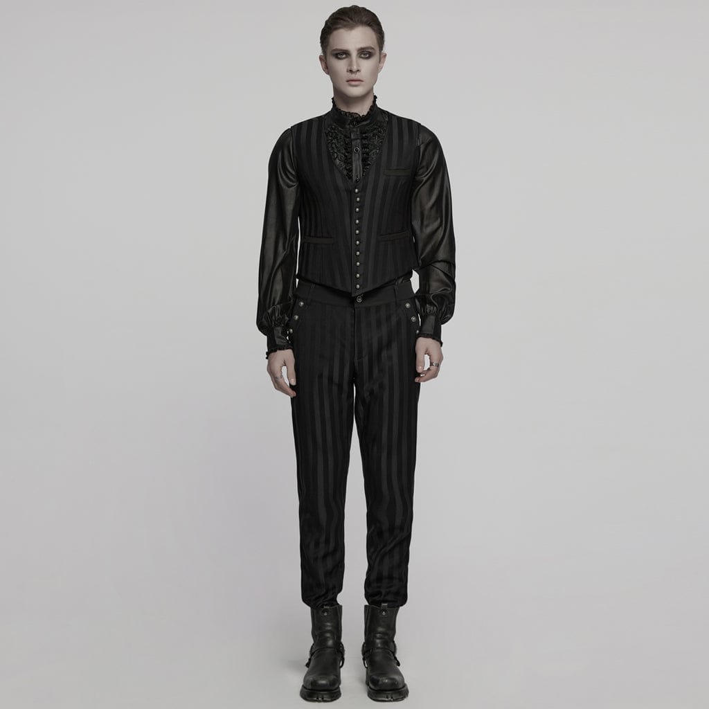 Clockwork Gentleman Striped Waistcoat