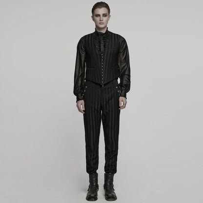 Clockwork Gentleman Striped Waistcoat