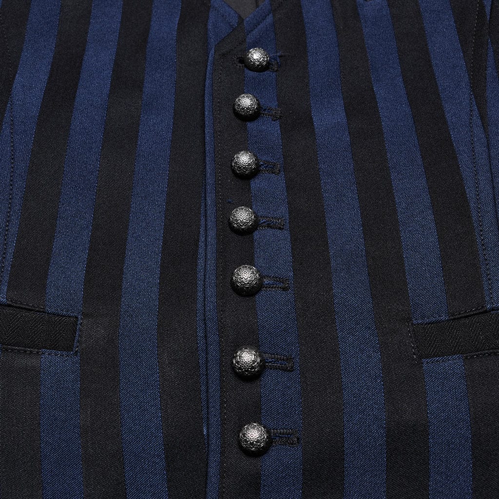 Clockwork Gentleman Striped Waistcoat