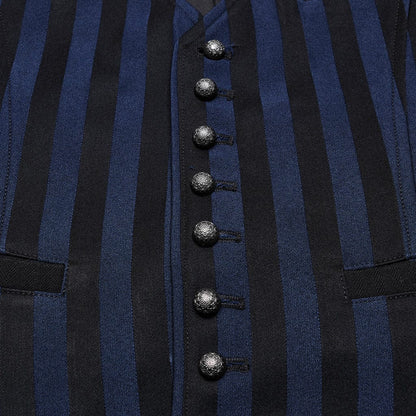 Clockwork Gentleman Striped Waistcoat