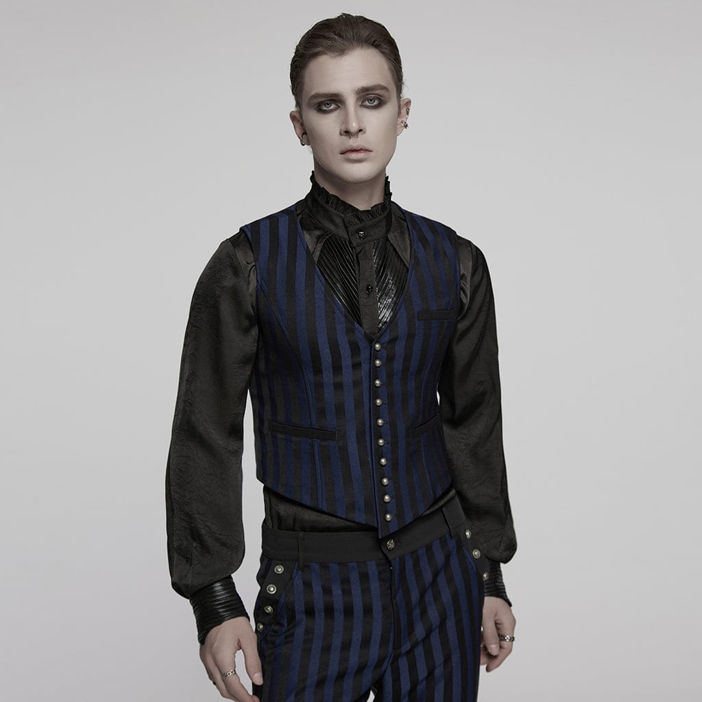 Clockwork Gentleman Striped Waistcoat