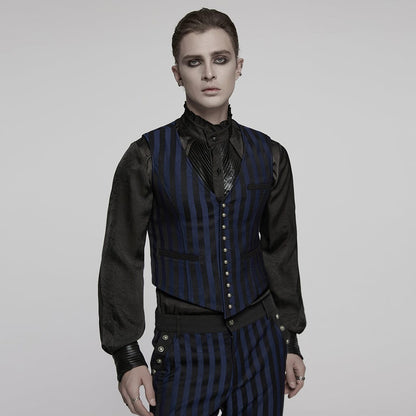 Clockwork Gentleman Striped Waistcoat