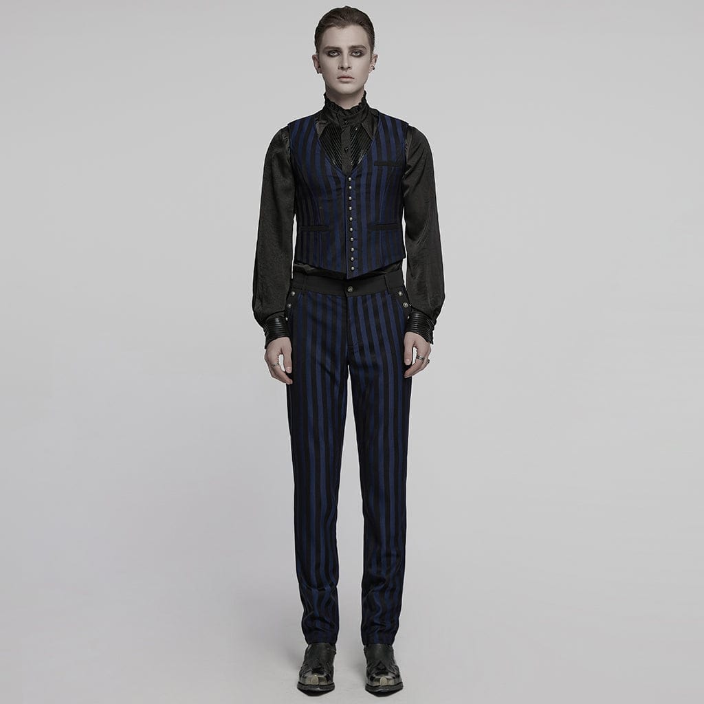 Clockwork Gentleman Striped Waistcoat