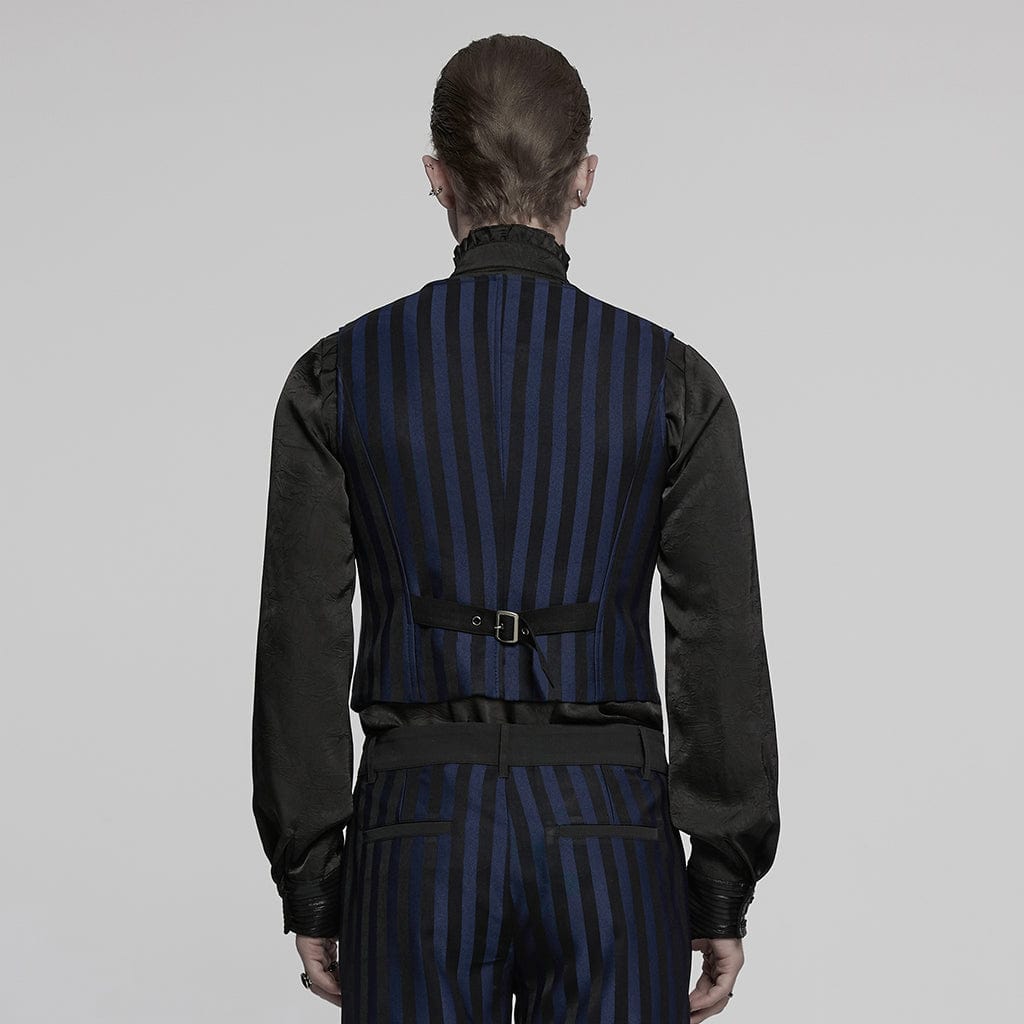 Clockwork Gentleman Striped Waistcoat