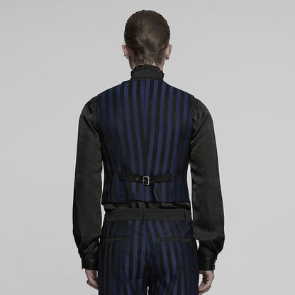 Clockwork Gentleman Striped Waistcoat