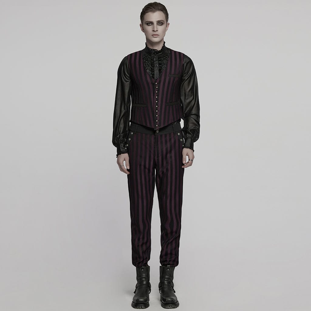 Clockwork Gentleman Striped Waistcoat