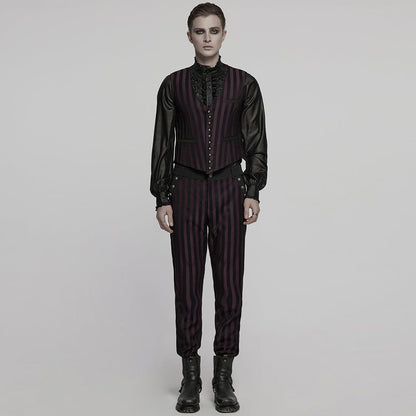 Clockwork Gentleman Striped Waistcoat