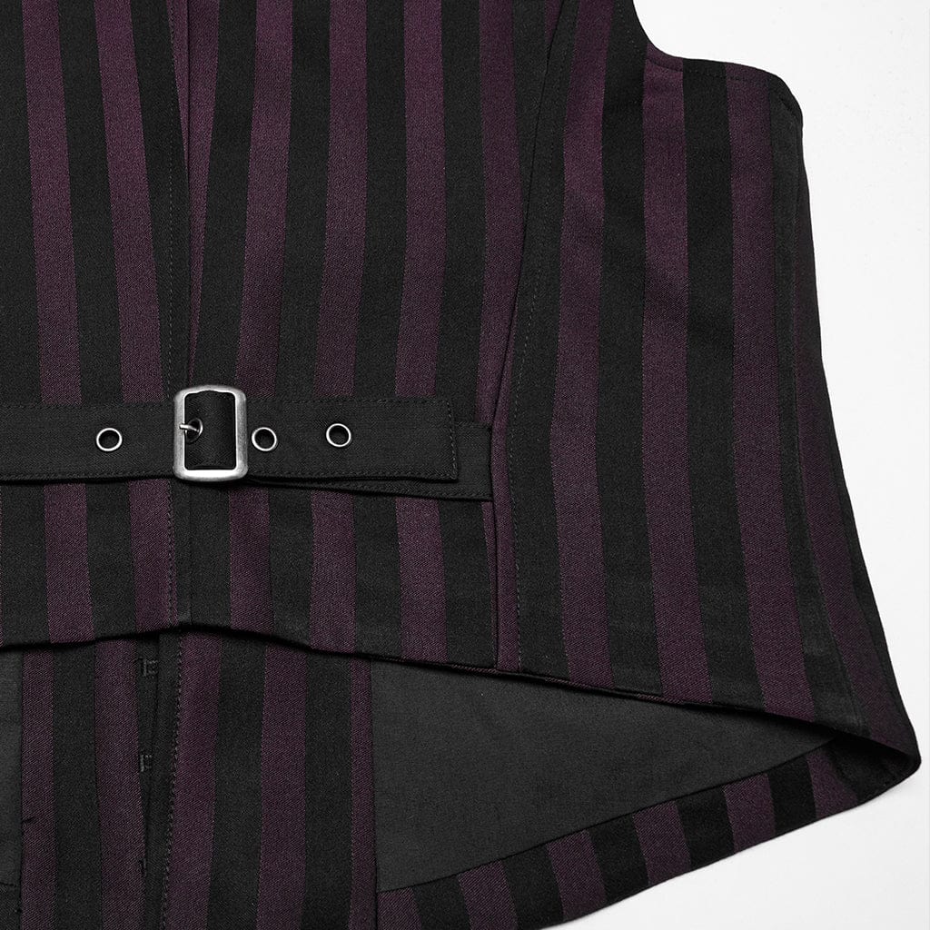 Clockwork Gentleman Striped Waistcoat