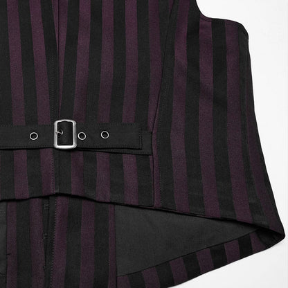Clockwork Gentleman Striped Waistcoat