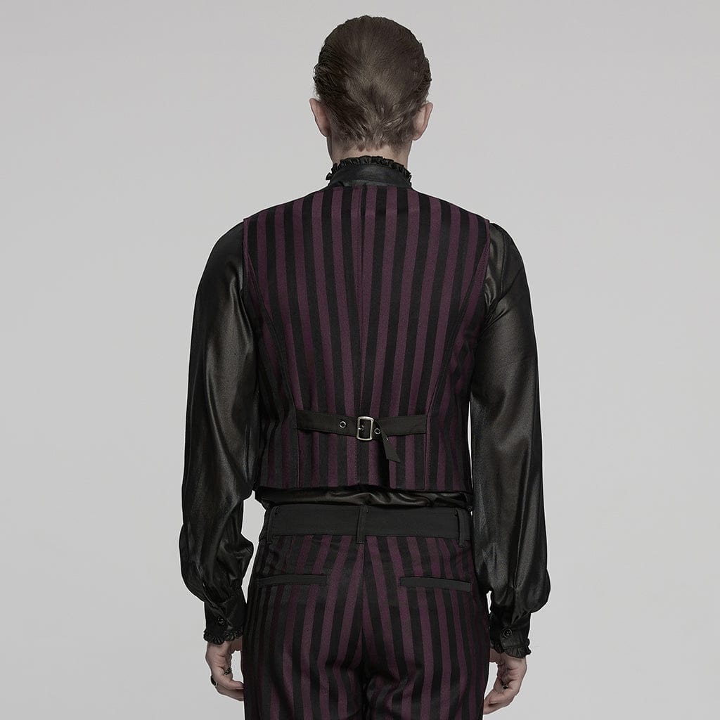 Clockwork Gentleman Striped Waistcoat